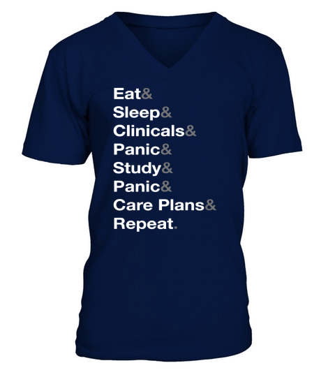 Funny nursing student nurse gift idea T-shirt V-Neck T-shirt
