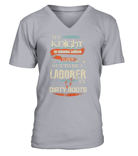 I love my laborer V-Neck T-shirt