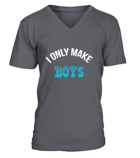 I only make Boys V-Neck T-shirt