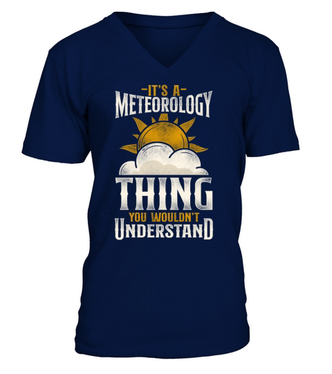Meteorologist Weather Forecast V-Neck T-shirt