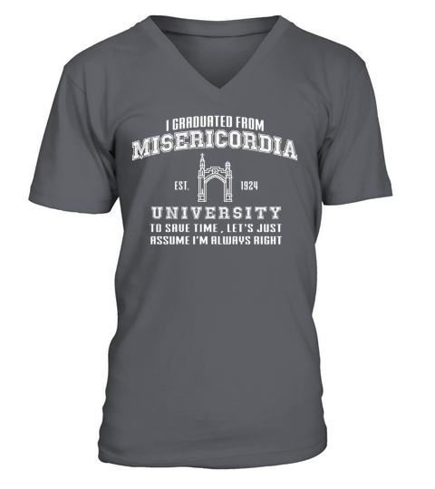 Misericordia University V-Neck T-shirt