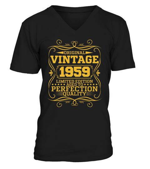 Vintage 1959 Original Limited Edition V-Neck T-shirt