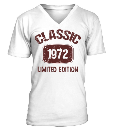 Vintage 50 Birthday Costume Men 50th BDay Birthday V-Neck T-shirt