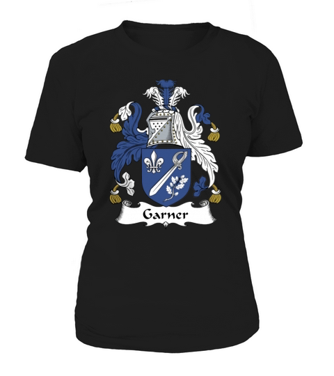 Garner Family Crest  Coat of Arms British Family Crests Women's T-Shirt