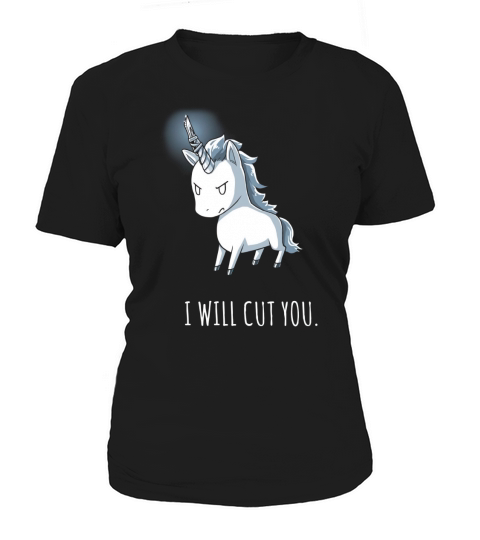 JUXING Mens Stabby The Unicorn I Will Cut You Tee Men Women Man Woman Lover Hoodie Women's T-Shirt