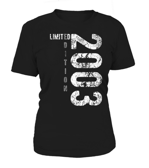 Limited Edition 2003 birthday year 2003 gift Women's T-Shirt