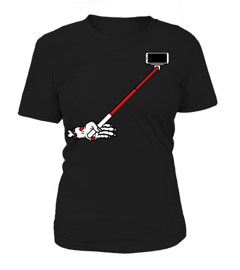 photo selfie stick wand mobile smartphone hand arm Women's T-Shirt