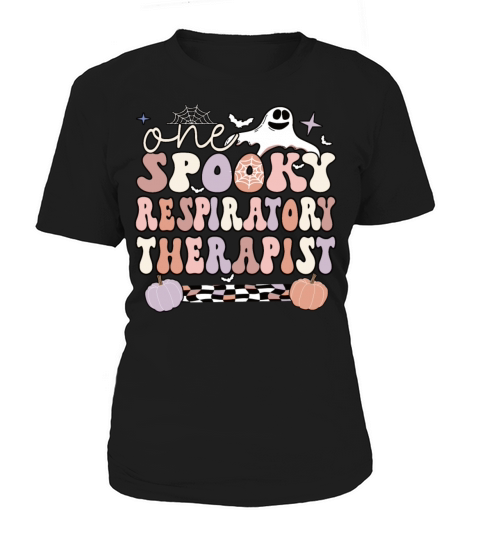 Respiratory Therapist Gifts RT Therapy Halloween Women's T-Shirt