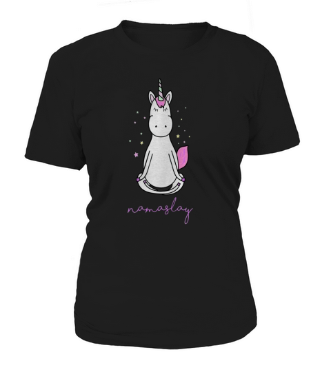 Unicorn Yoga Namaslay Women's T-Shirt