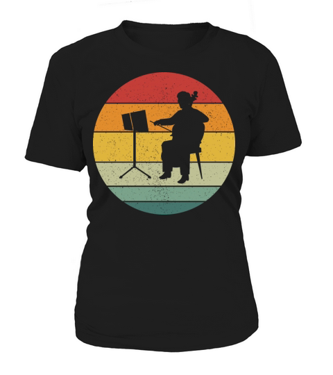 Vintage Retro Double Bass Vintage Music Women's T-Shirt