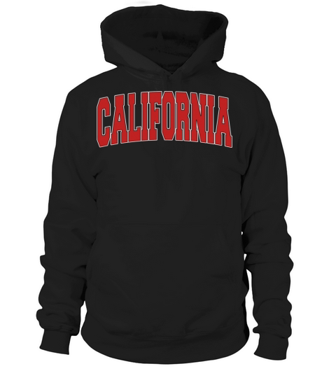 California Pa Pennsylvania Varsity Style Usa Vinta Hoodie Unisex