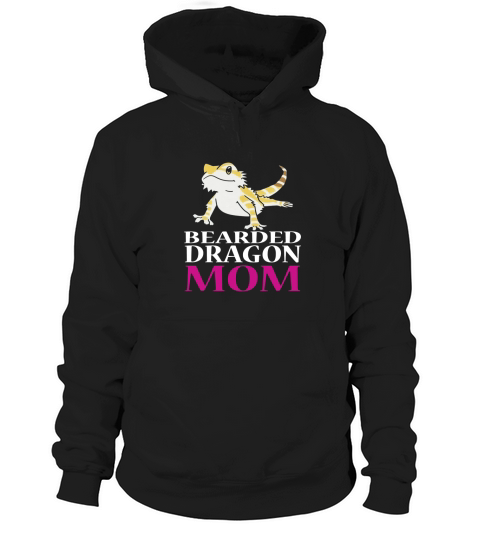FUNNY BEARDED DRAGON MOM T-SHIRT Pet Owners Lizard Gift Hoodie Unisex