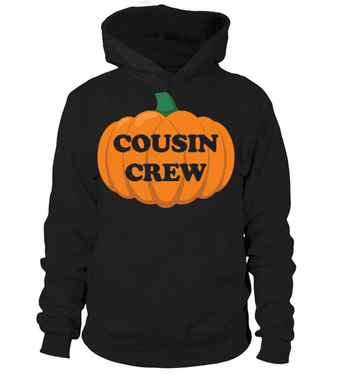 Halloween Pumpkin Spice Cousin Crew Squad Costume Hoodie Unisex