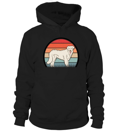Kuvasz Retro Owners Vintage Hoodie Unisex