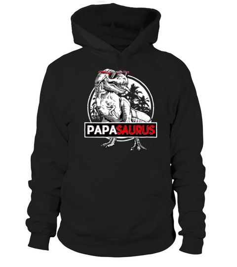 Papasaurus T rex Papa Saurus Dinosaure Hommes Papa Papa Hoodie Unisex