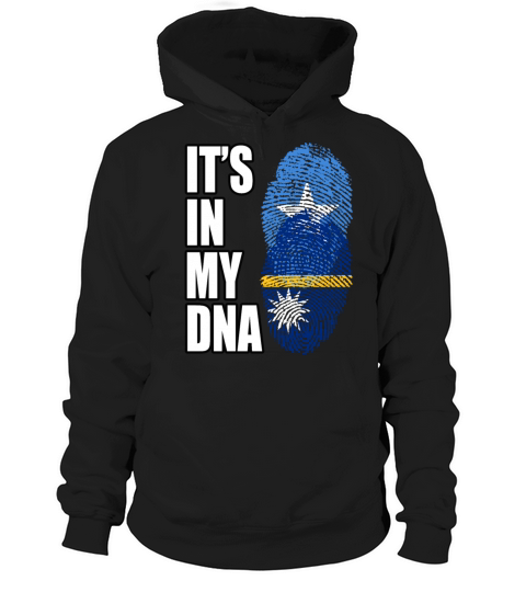 Somali And Nauruan Vintage Heritage DNA Flag Hoodie Unisex