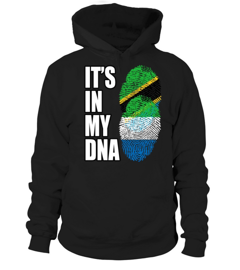 Tanzanian And Sierra Leonean Vintage Heritage DNA Hoodie Unisex