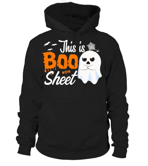 This Is Boo Sheet Ghost Funny Halloween Gift Women Hoodie Unisex