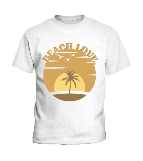Beach Love Kids T-Shirt