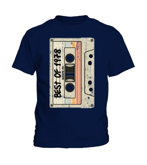 Best of 1978 Cassette Tape Birthday Kids T-Shirt
