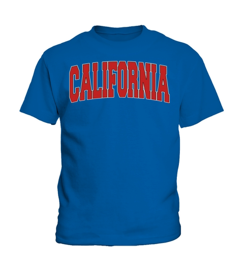 California Pa Pennsylvania Varsity Style Usa Vinta Kids T-Shirt