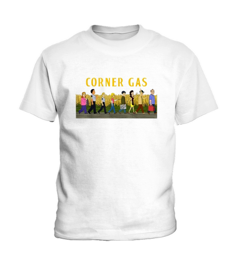 Dog River Road Corner Gas shirt Kids T-Shirt