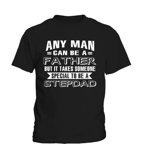 Family - Mens Step Dad Shirt Fathers Day Kids T-Shirt