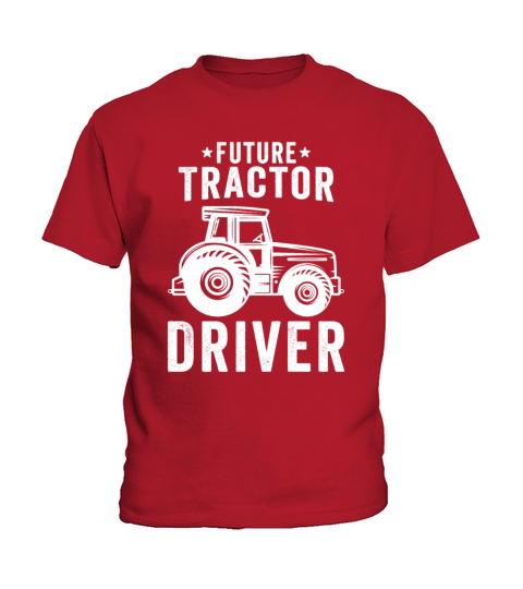 Future Tractor Driver Kids T-Shirt