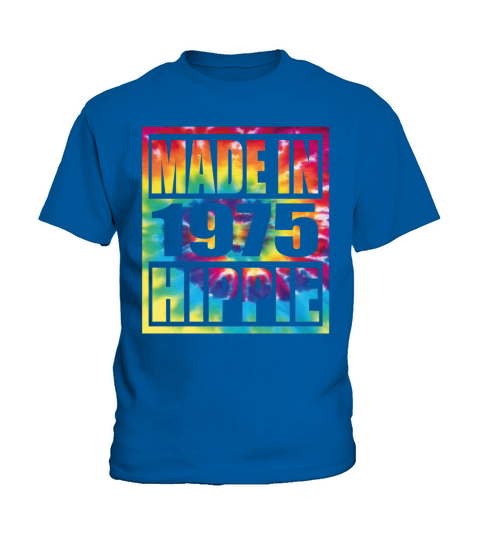 Hippie Birthday 1975 Kids T-Shirt