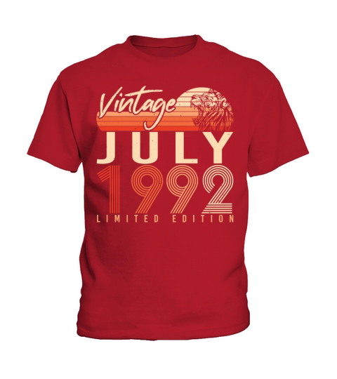 July 1992 30th Birthday Kids T-Shirt