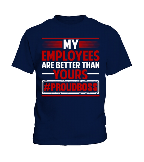 Proud Supervisor Employee Funny Kids T-Shirt