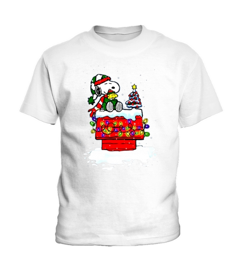 Snoopy Xmas Tshirt Kids T-Shirt