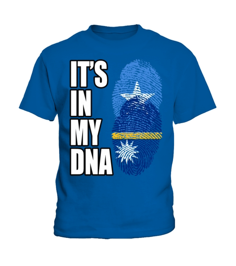 Somali And Nauruan Vintage Heritage DNA Flag Kids T-Shirt