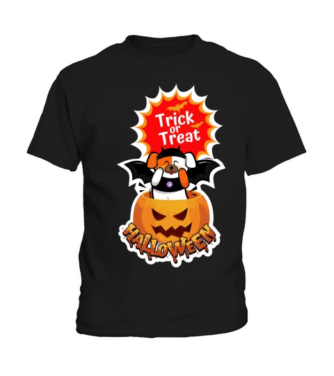 Tricks and treats surprise for dogy Kids T-Shirt