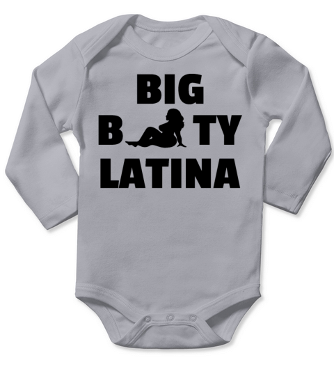Big Booty Latina AOC Alexandria Ocasio-Cortez Long Sleeve Baby One-Piece