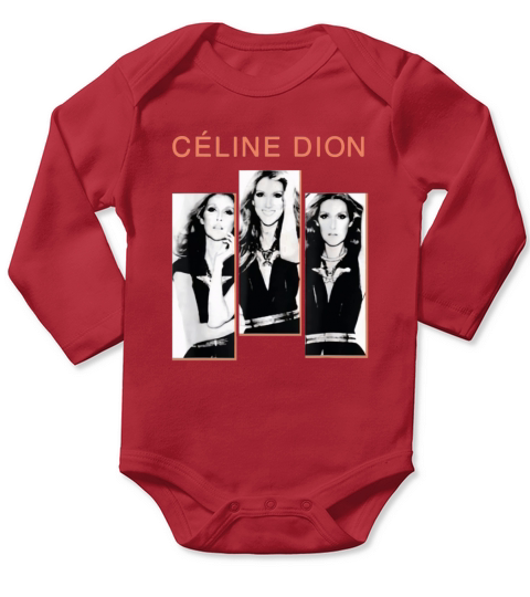 Céline Dion Vintage shirt Long Sleeve Baby One-Piece