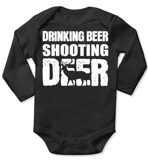 Drinking Beer Alcoholic Person Gift Long Sleeve Baby One-Piece