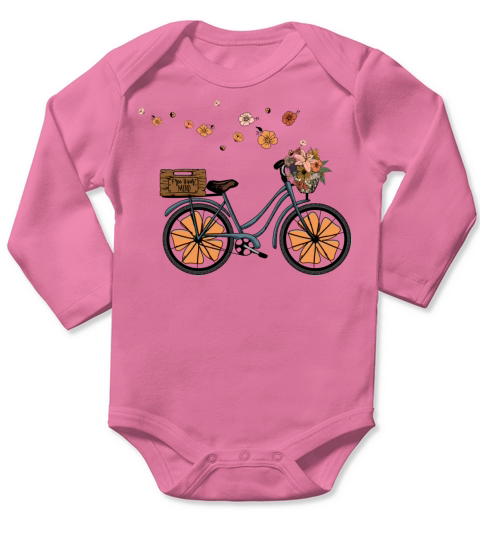 Free your mind sublimation Long Sleeve Baby One-Piece