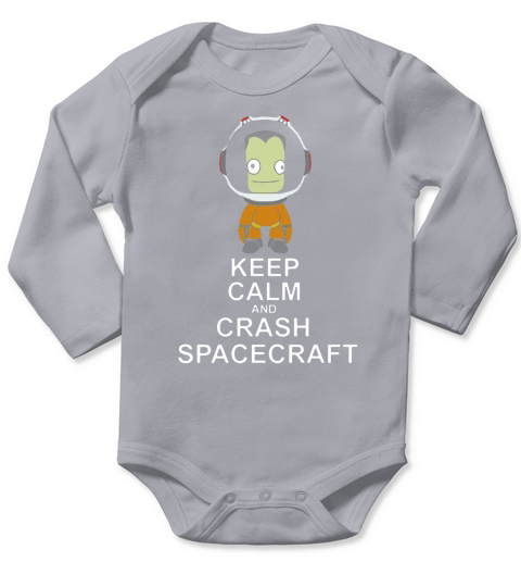 Kerbal Space Program Long Sleeve Baby One-Piece