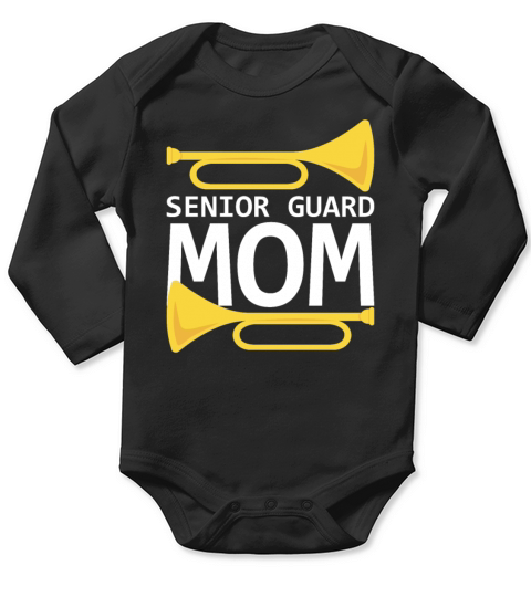 Marching Band Clarinetist School Rehearsal Music Long Sleeve Baby One-Piece
