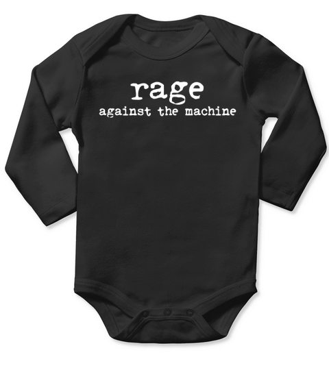 Rage Against the Machine Long Sleeve Baby One-Piece