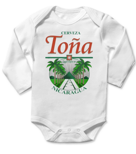Toña Cerveza Tona Beer Long Sleeve Baby One-Piece