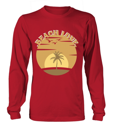 Beach Love Long sleeved Unisex