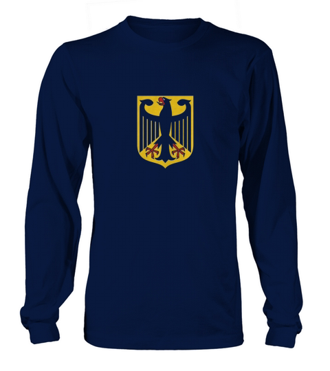 German Eagle Bundesadler Coat Of Arms T Shirt LIMTED EDITION Long sleeved Unisex