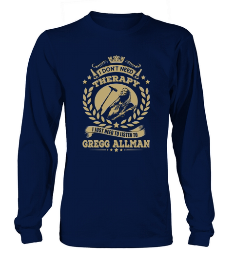 GREGG ALLMAN Tshirt Long sleeved Unisex