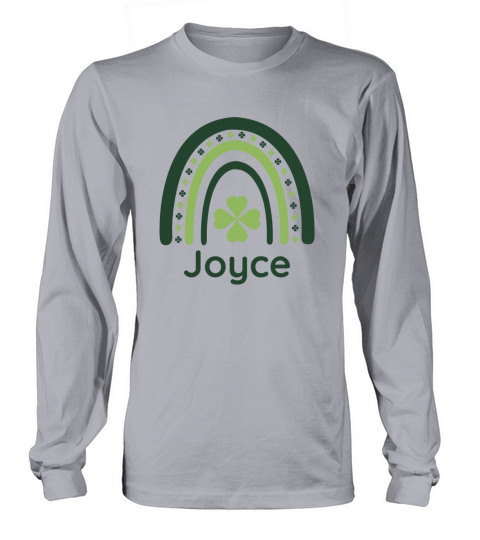 Joyce Clover Boho Rainbow Long sleeved Unisex