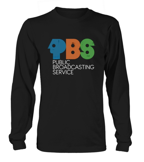 PBS Vintage Logo Distressed Long sleeved Unisex