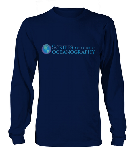Scripps Institution of Oceanography. Long sleeved Unisex