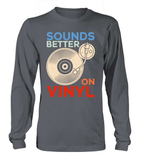 Vinyl DJ Music Record Men Vintage Long sleeved Unisex