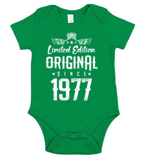 1977 limited edition Short Sleeve Baby One-Piece